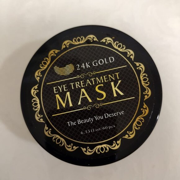 24K Gold Under Eye Patches 60 Pack for Puffy Eyes, Dark Circles, Bags & Wrinkles - Picture 5 of 10